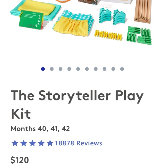 LOVEVERY STORYTELLER PLAY KIT - Picture 3 of 3